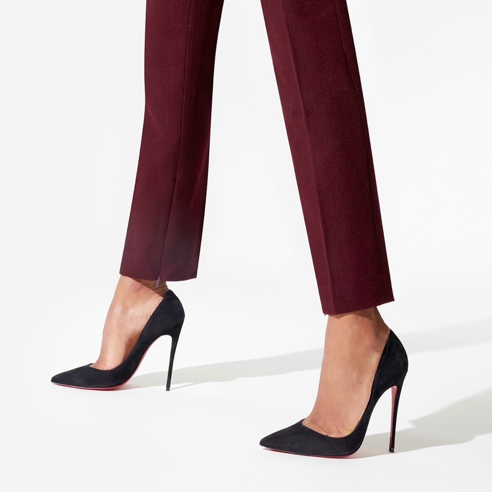 So Kate- 120 mm Pumps - Suede calf - Black